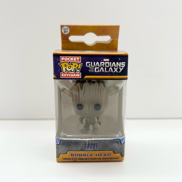 Funko Pocket Pop Groot Keychain - Picture 2 of 7